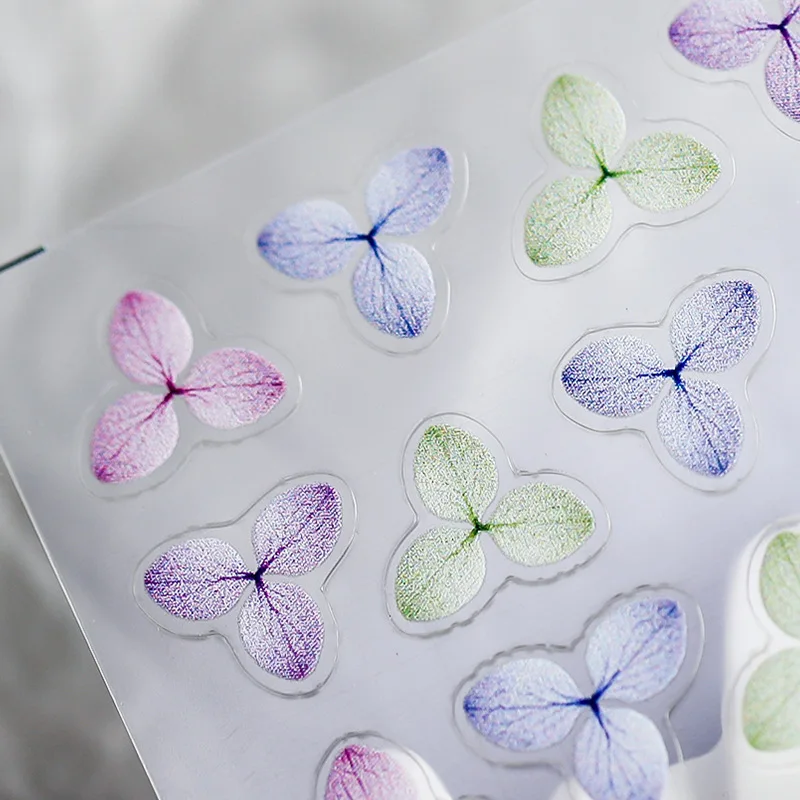 3D Simulation Dried Flowers Adhesive Nail Art Sticker Delicate 5D Soft Embossed Reliefs Nail Decorations Wholesale Dropshipping