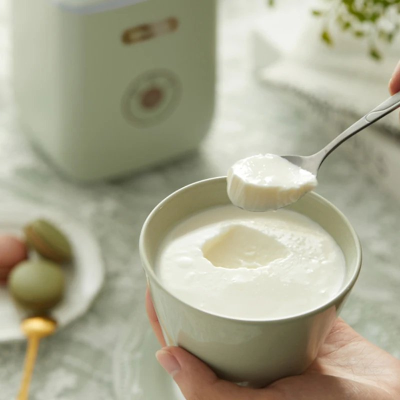 Медведица автоматический йогурт производитель мини лебен йогурт ферментер кубок DIY йогурт машина контейнер портативная кухонная техника 220V