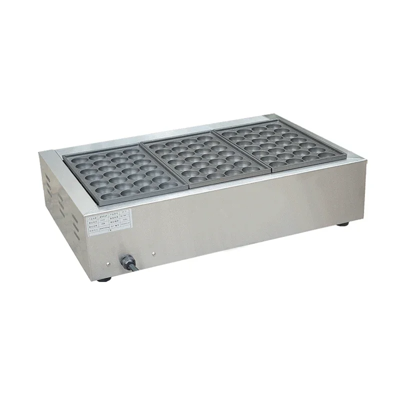 Máquina de bolas de pulpo con calefacción eléctrica, máquina de tortilla de panqueques de cono, horno de tracción de huevos de Camarón, placa de hierro, bandeja para hornear de alta potencia