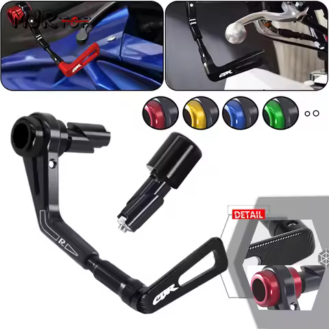 Motorcycle Handlebar Grips Brake Clutch Protector For Honda CBR600RR 1000RR 650R 650F 500/300/250R CB650R 650F CB300/1000/250R