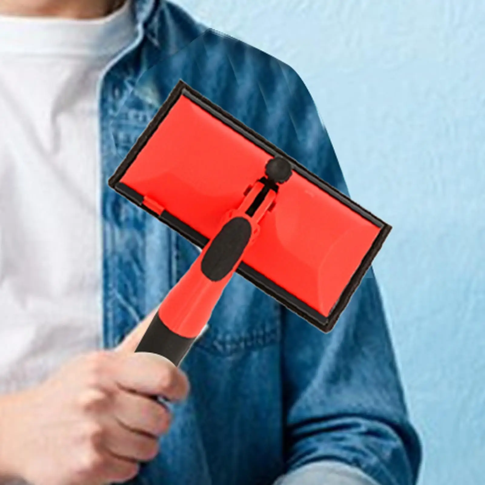 

Trim Paint Edger Corner Paint Edge Trimmer Two-Color Handle Trim Painting Tool for Ceilings Baseboards Corner Walls Doors