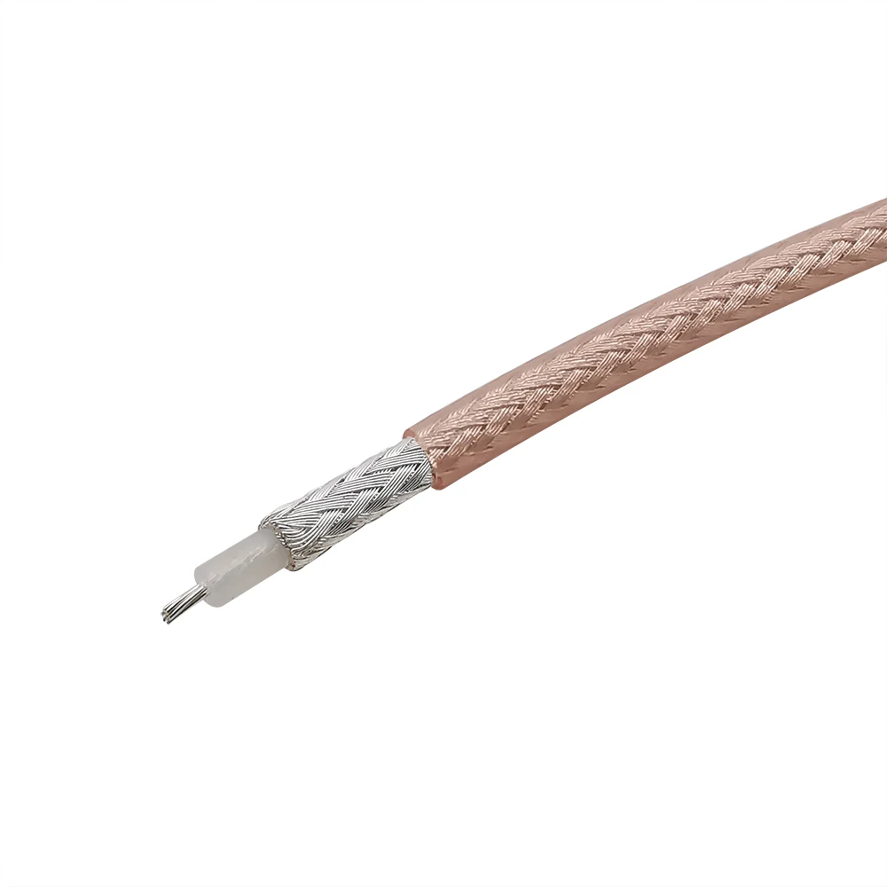 RG316 RG-316 Cable Wire Antenna Low Loss Pigtail Jumper 50 Ohm RF Coax Cable for Crimp Soldering Connector 3m 5m 10m