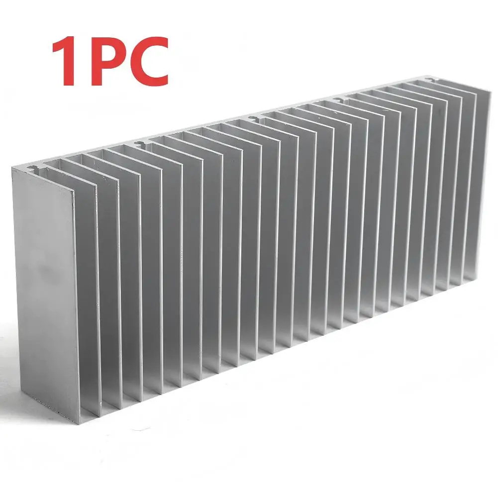 60x150x25mm Aluminum Heat Sink Heatsink Radiator Heating Heat Dissipation Cooling For Amplifer LED COB Light Power IC Transistor