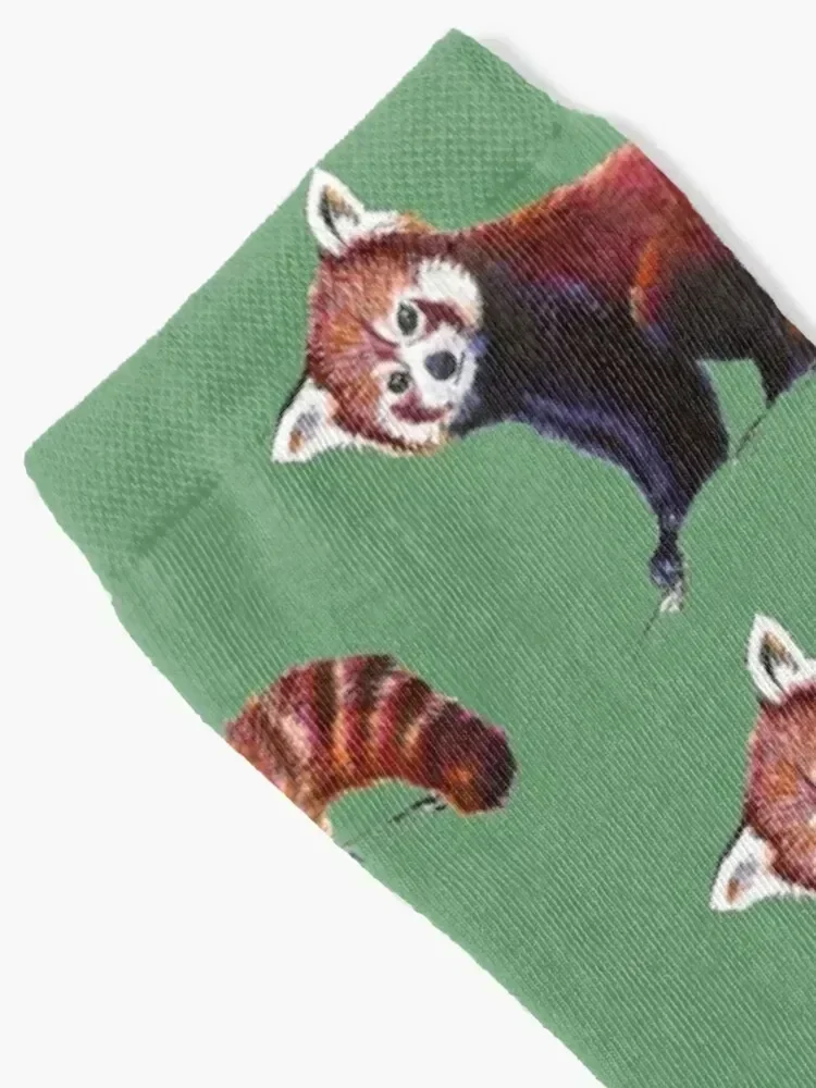 Red Panda Socks Heating sock Soccer funny sock halloween Socks Women's Men's