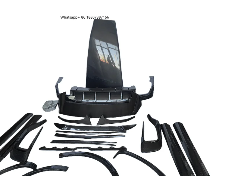 Suitable forMaserati Levante Modified MSY Model Small Surround Carbon Fiber Front Lip Rear Lip Side Skirt Tail Wing Wheel Arch