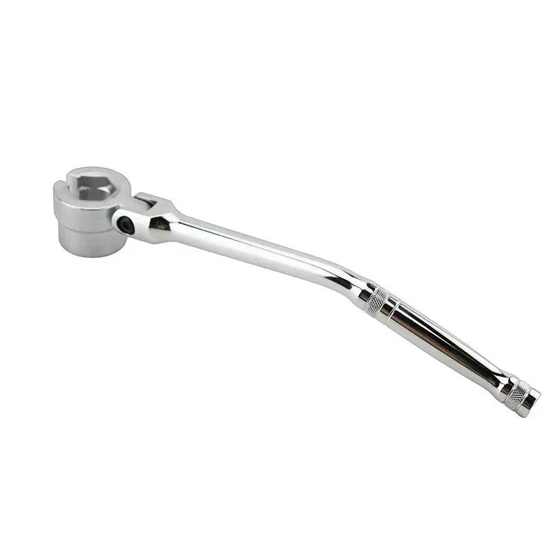 

For Car Accs Oxygen Sensor Flex Head Wrench Adjustable Spanner Socket 22mm 7/8in Heavy Duty Easy To Install Removal Tool