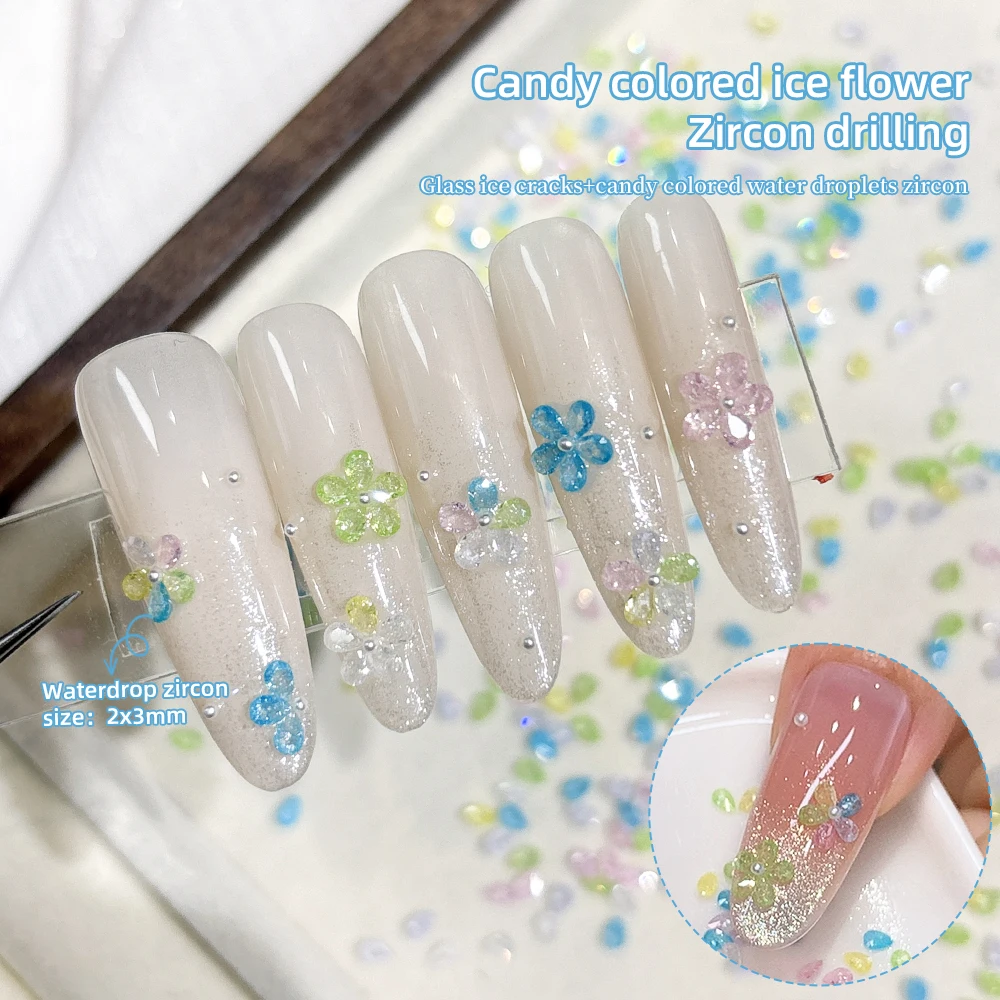 KANIU 50/100PCS MIX 3D Mini Ma - Nail Art Wates reseña y precio