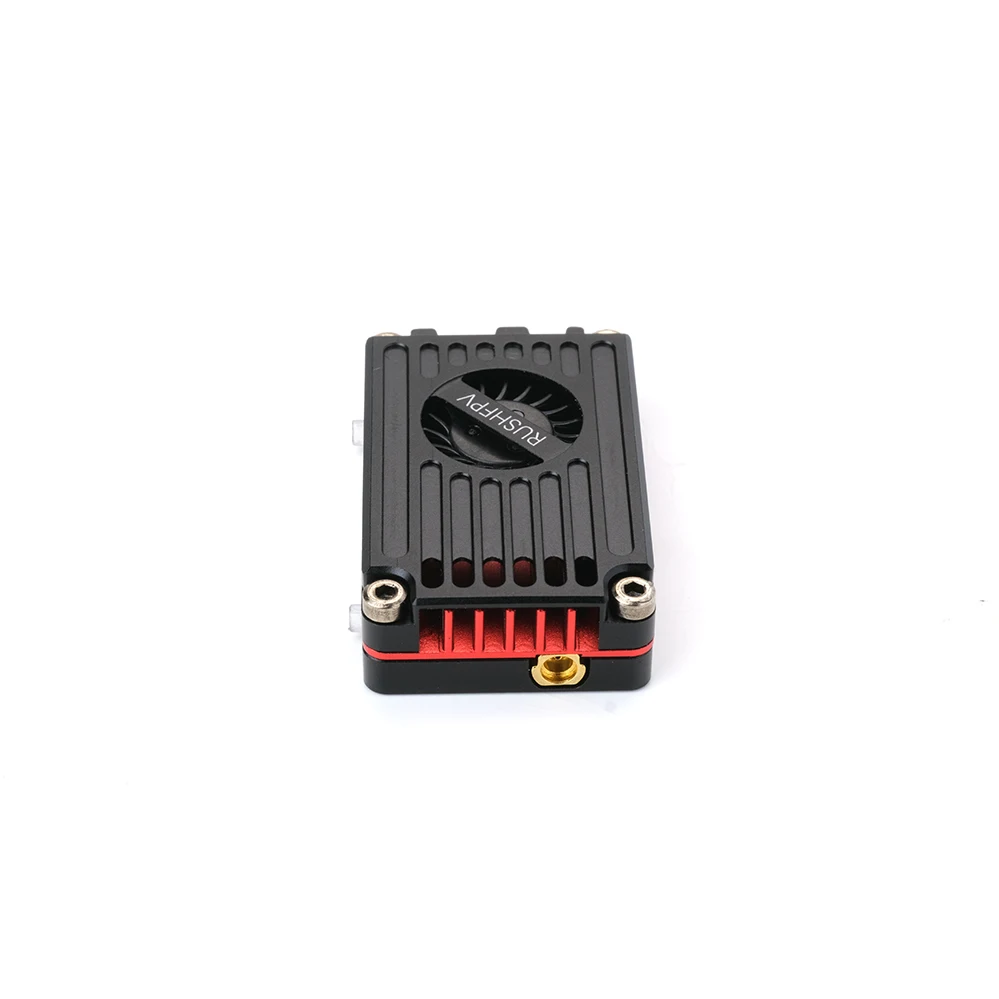 RUSH MAX Solo Tank 5.8G VTX Video Transmitter CNC shell 2.5W High Power Built-in Microphone Heat Dissipation fan For RC FPV