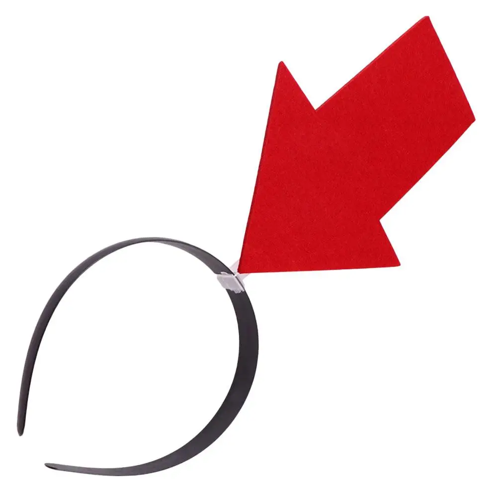 

Arrow Shaped Hair Bands Headband for Dress up Arrowhead Hoop Personality Carnival Headpiece Boppers Headdress Headbands