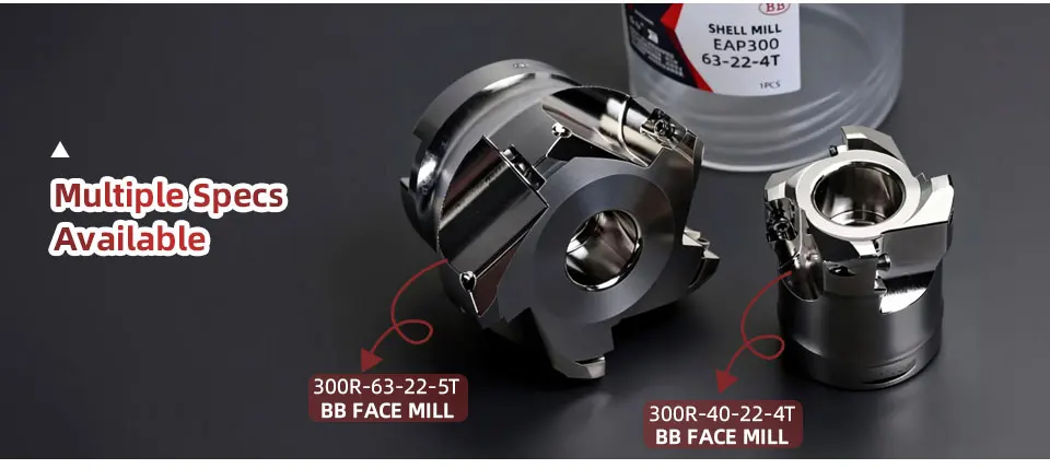 BB Shell Mill Wendeschneidplattenfräser BAP 300 BAP 400 APMT 1135 1604 FMB Fräswerkzeug – Detail 10