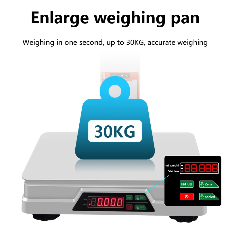 15.6 Inch Dual Touch Screen POS Terminal Cash Register With Weighing Scale Smart Retail Billing POS System