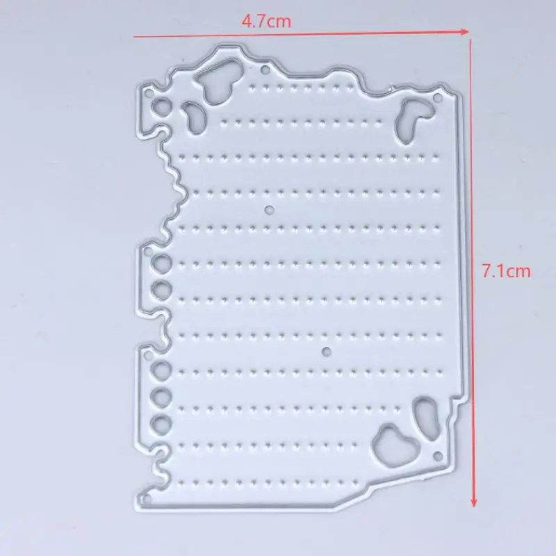 إطار صغير عتيق من الفولاذ الكربوني قالب ختم لتزيين دفتر القصاصات وصنع بطاقات الهدايا