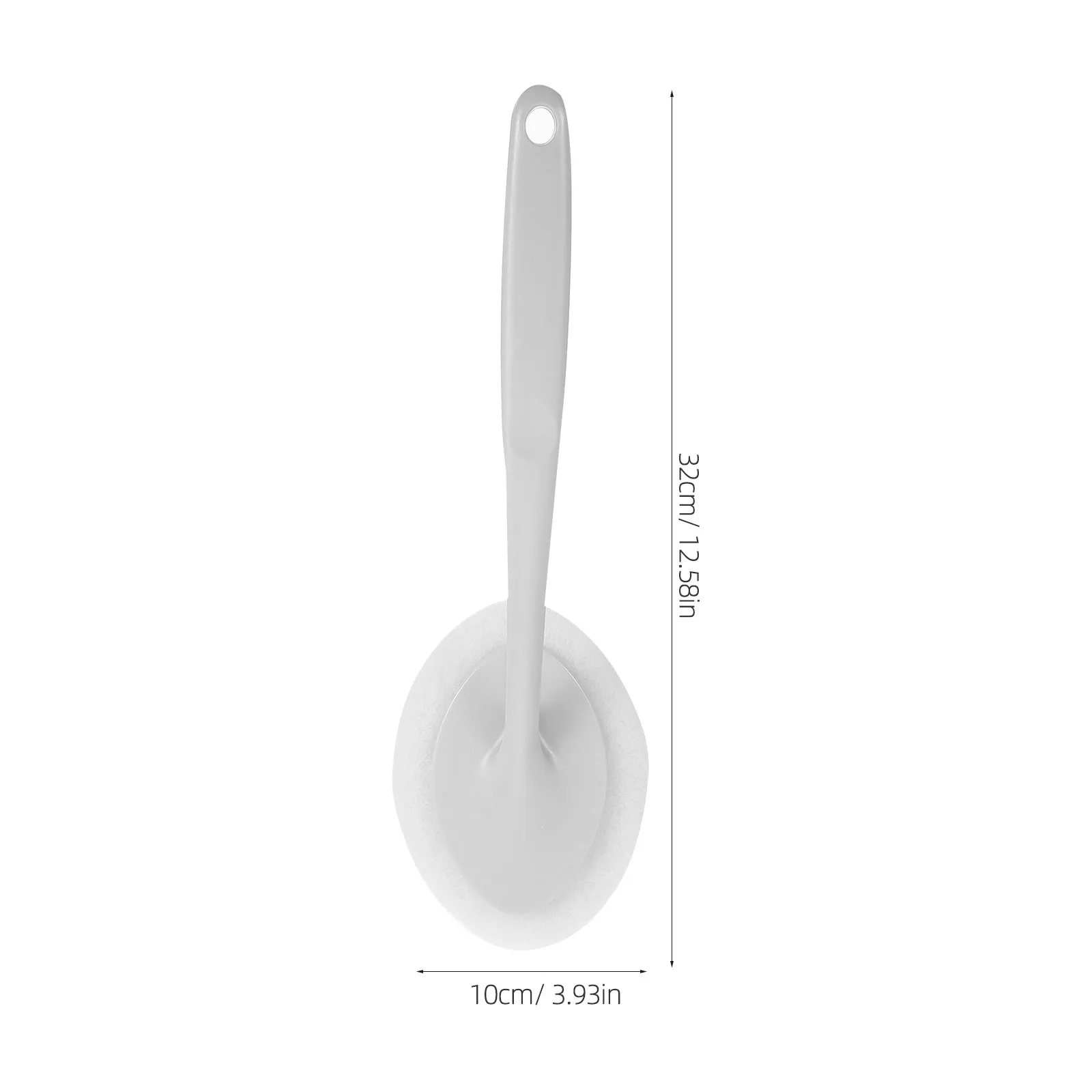 1pc Ergonomic Long Handle Bathroom Cleaning Brush Wall Hole Scrubber Sponge Brush For Home Hotel Toilet Wiping Descaling
