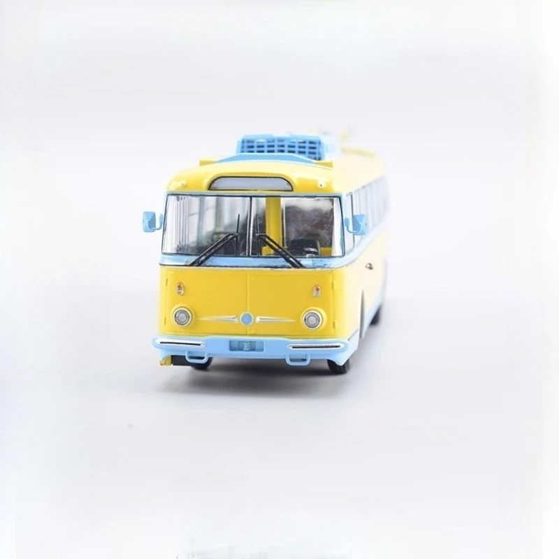 1/43 سيارات لعبة 9TR شبه جزيرة القرم الأسطوري حافلة الروسية Trolleybus المواد المعدنية JAVN064 نموذج حافلة ثابت نموذج الصبي لعبة هدية #2