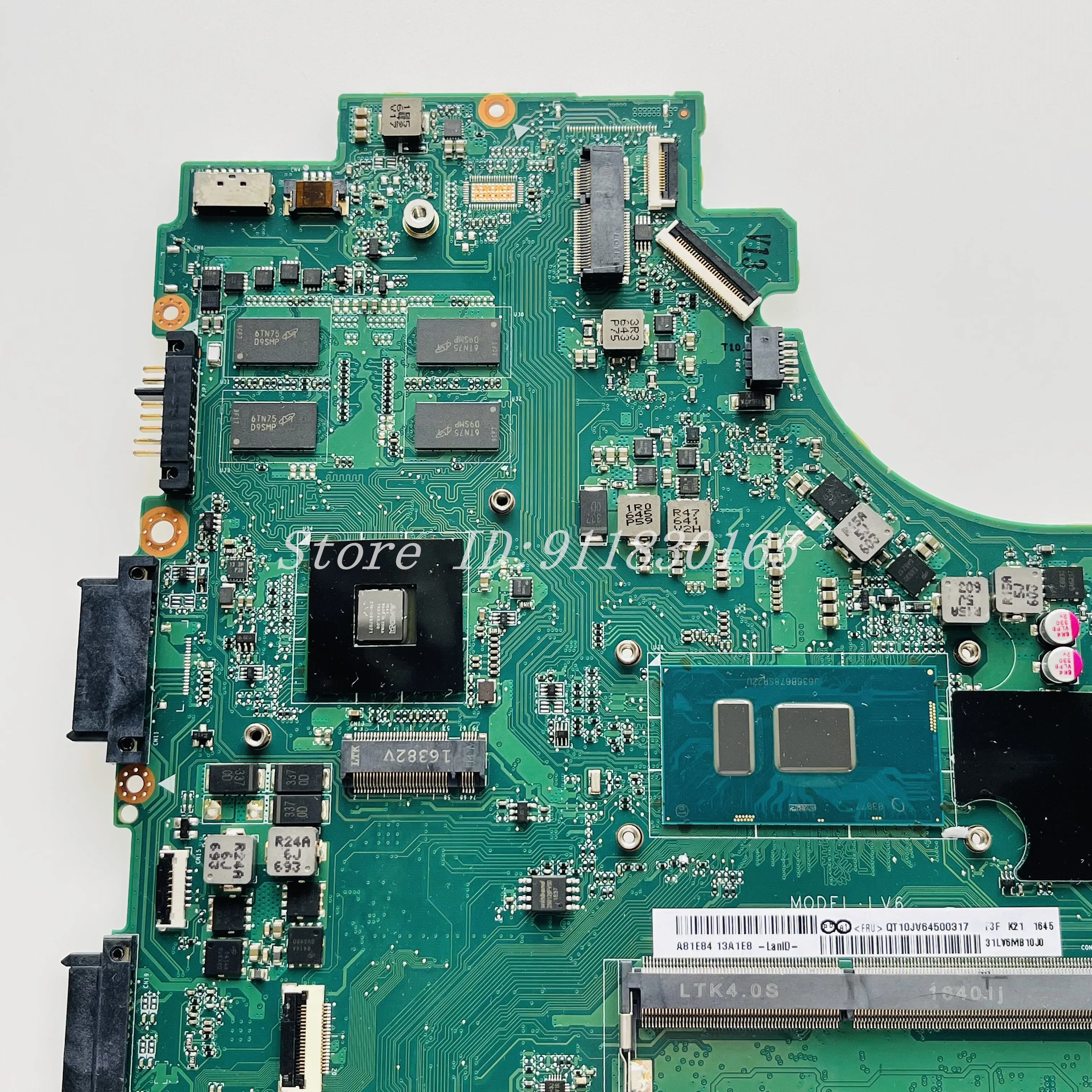 Imagem -03 - Placa-mãe Portátil para Lenovo Cpu Amd Radeon r5 Gpu 2gb 4gb de Ram Da0lv6mb6f0 V31014isk V310-14ikb i3 i5 i7