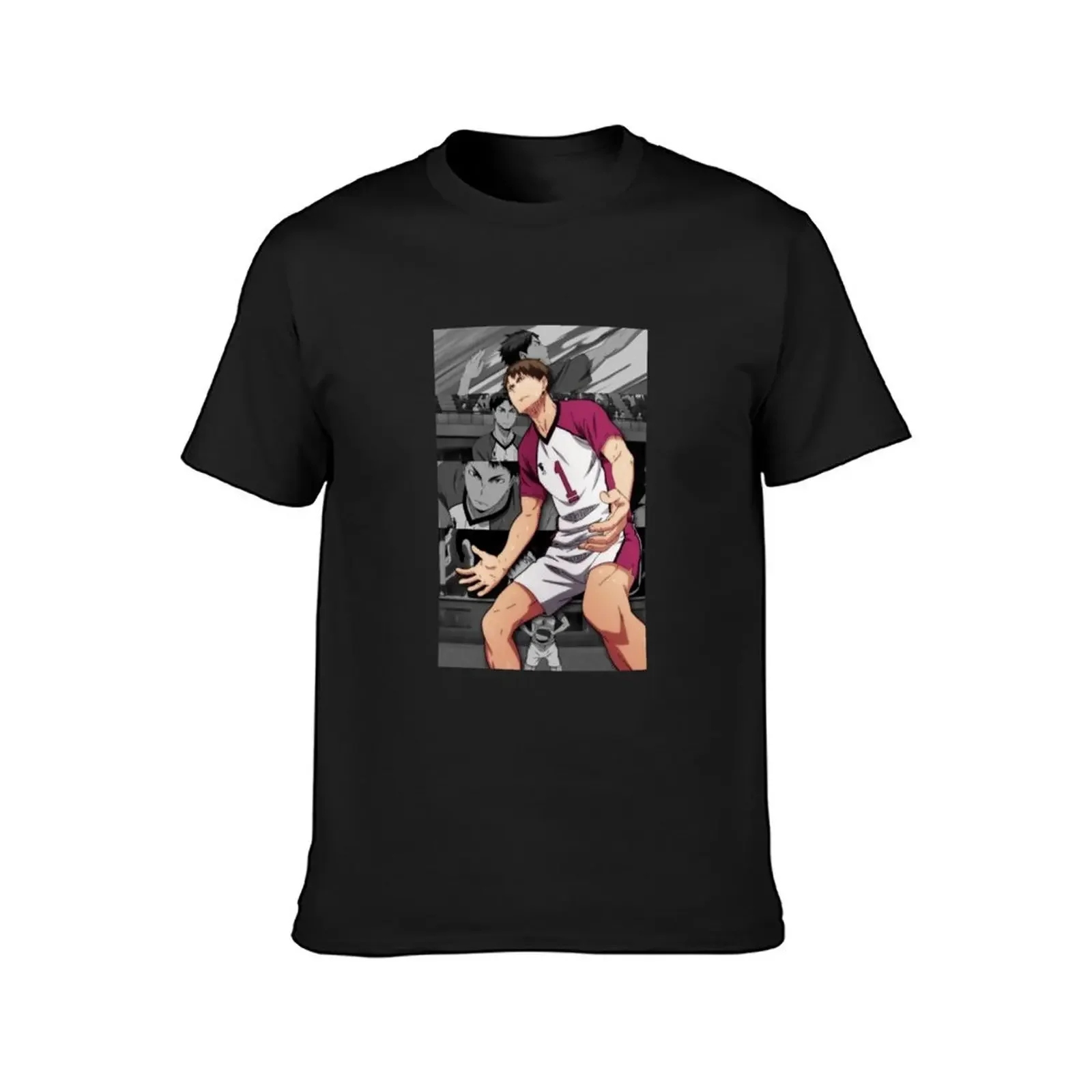 Ushijima Wakatoshi T-Shirt blacks sweat designer shirts men clothing