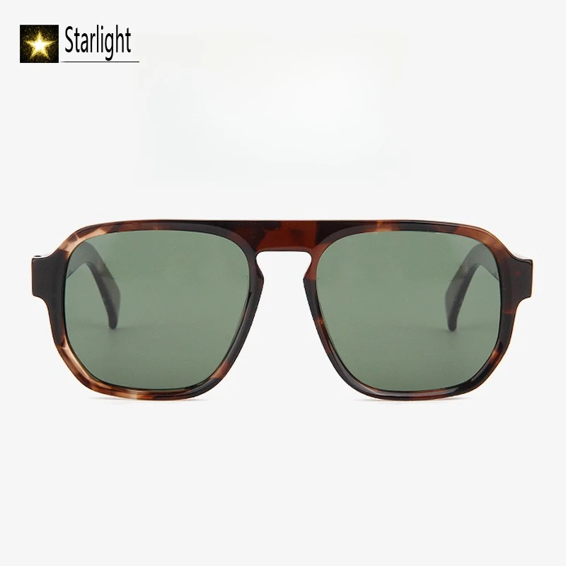 

Солнцезащитные очки 2026 из черного ацетата, женские, с большой квадратной оправой, UV400, ретро-стиль, мужские очки, женские очки для активного отдыха, путешествий, 146 мм