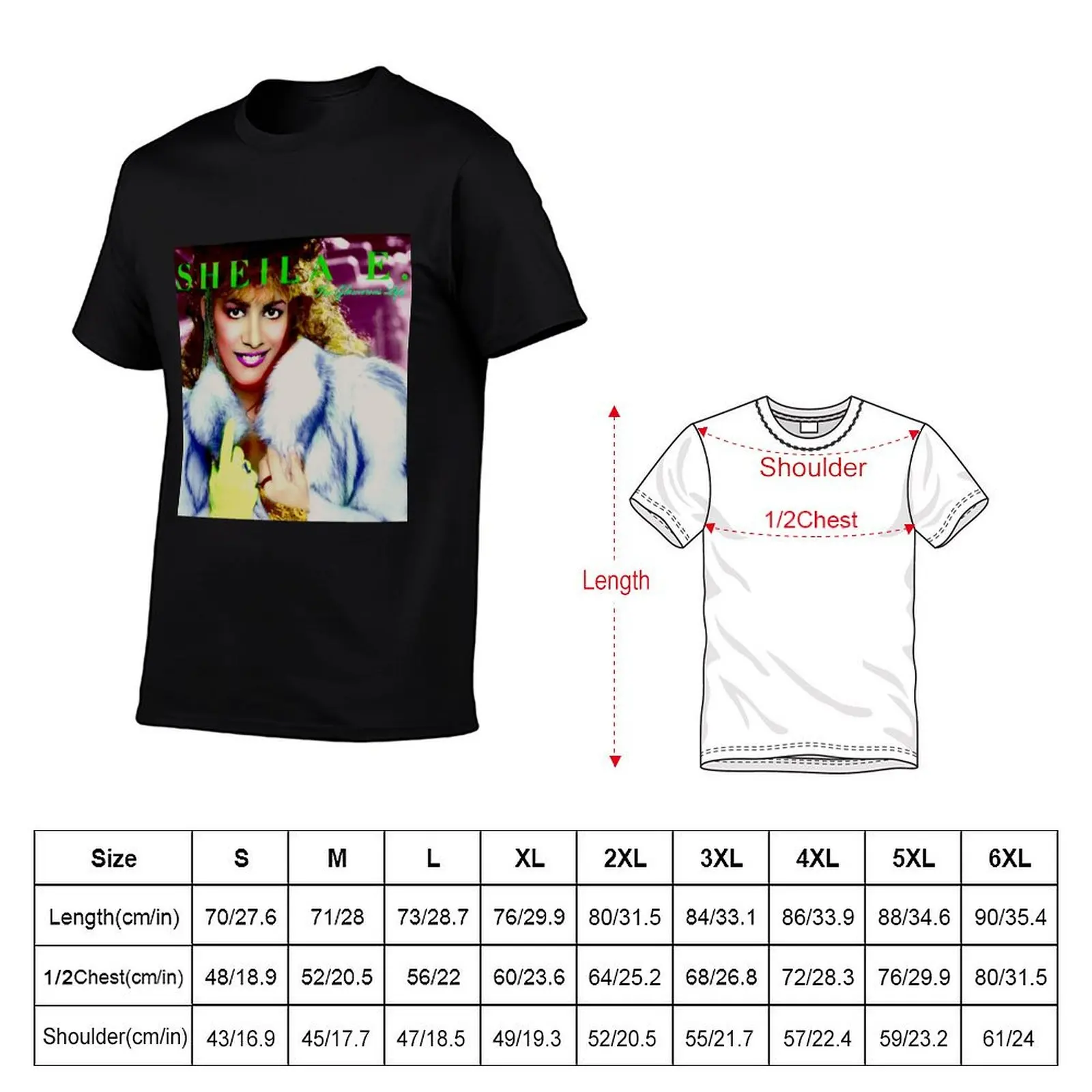 SHEILAE. THE GLAMOROUS LIFE T-Shirt Funny t-shirts mens graphic t-shirts big and tall