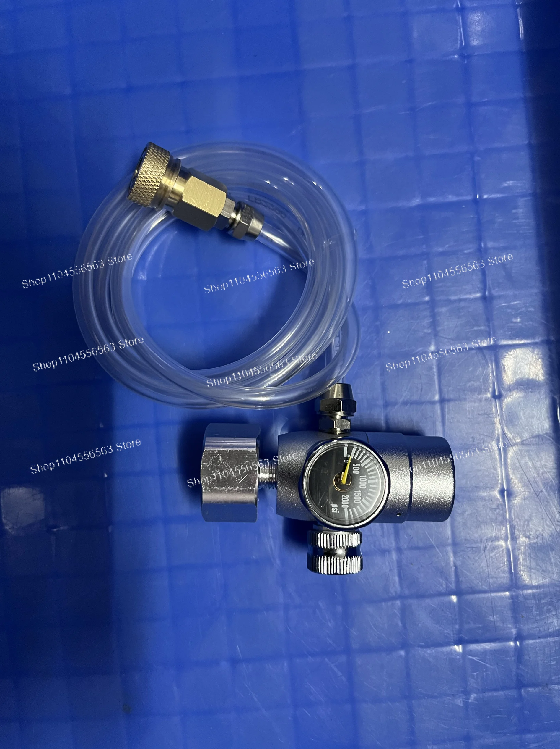 Pneumatic Espresso Machine with CO2 Regulator, Adjustable Pre-Infusion & Constant Pressure Output for Professional Use