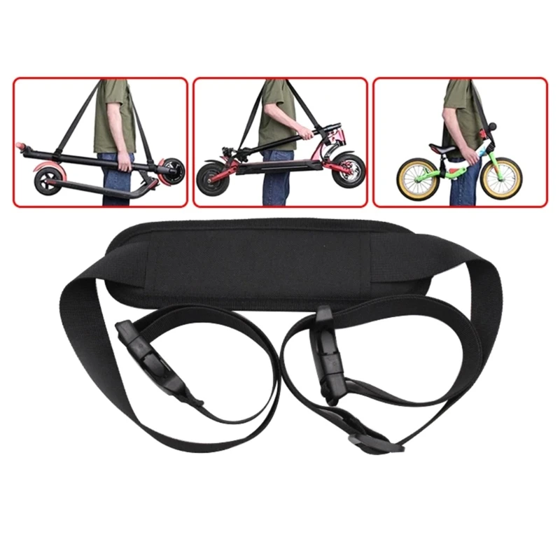 Kids Scooter Shoulder Strap Adjustable Carrying Strap Shoulder Pad Balance Bikes Should Belt Strap