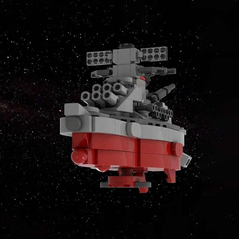 312pcs MOC Space Battleship Ya - огляд і ціна Model Kit Yamato Space