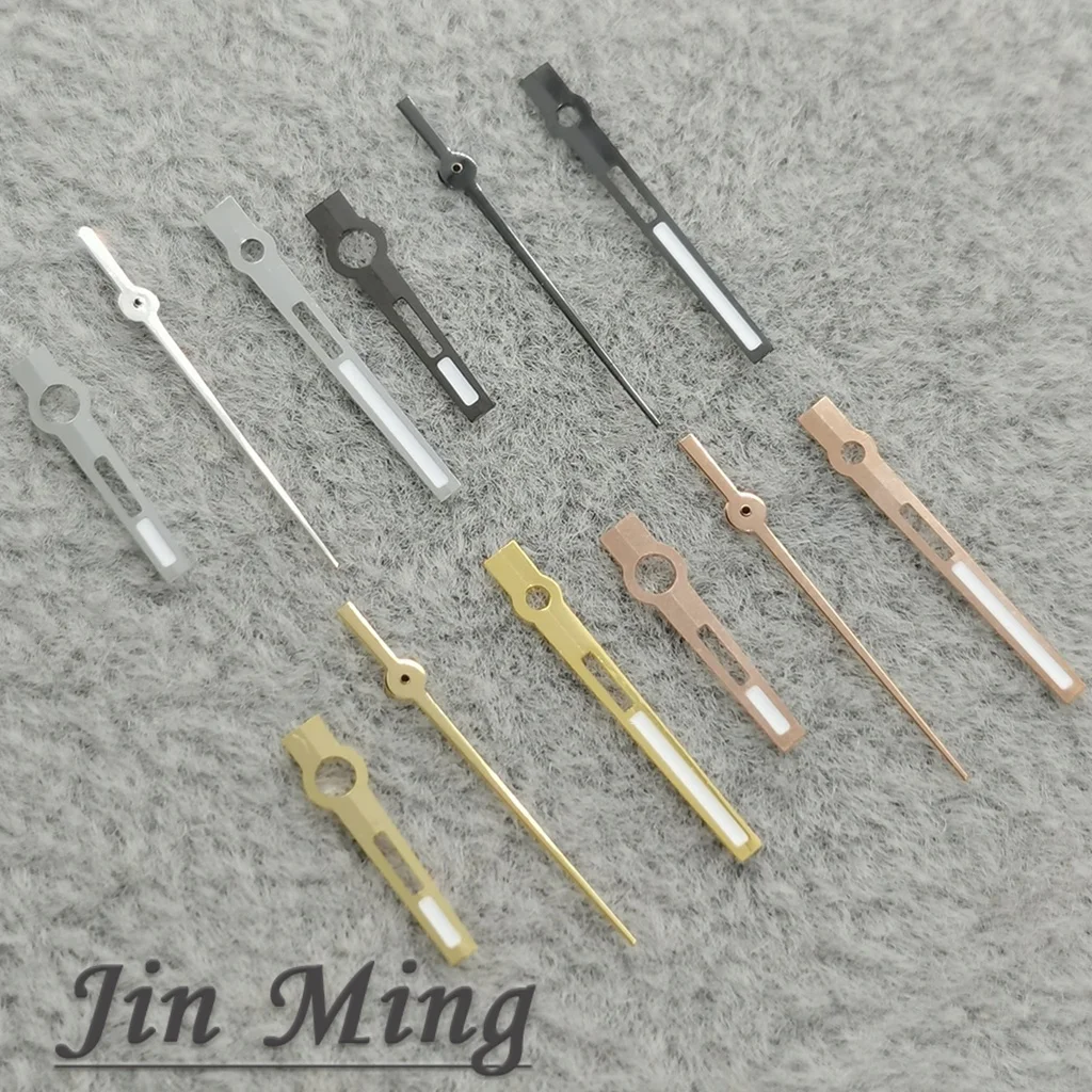 ساعة يد عالية الجودة 12.5*12*8 الأخضر مضيئة الفضة الذهب بندقية ل NH35 NH36A 7S26 7S36 4R35 4R3 حركة الساعات اكسسوارات