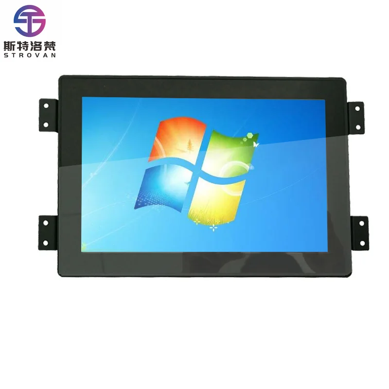 IP65 Waterproof 7 Inch Industrial LCD Touch Screen  Open Frame Panel PC Stock Product