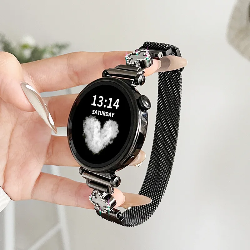 Металлический ремешок для часов Huawei GT5 Pro GT4 41 мм 46 мм Браслет Correa Спортивный ремешок для часов Huawei GT4/GT3/GT2 Женский браслет