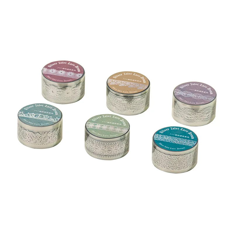 

10 шт./1 упаковка Декоративные клейкие ленты Yinyu, кружевные наклейки для скрапбукинга в японском стиле