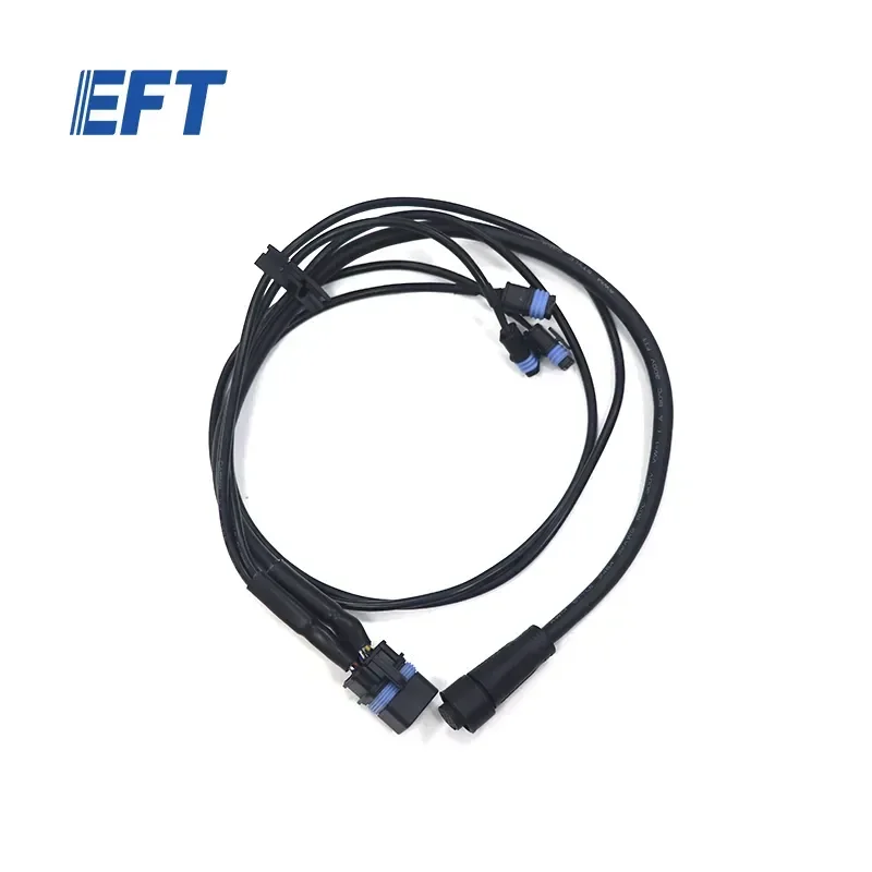 EFT Signal Wiring Harness Four-to-one Interface/24PIN to 12PIN480mm/1pcs for EFT Z30/Z50 Agricultural Drone