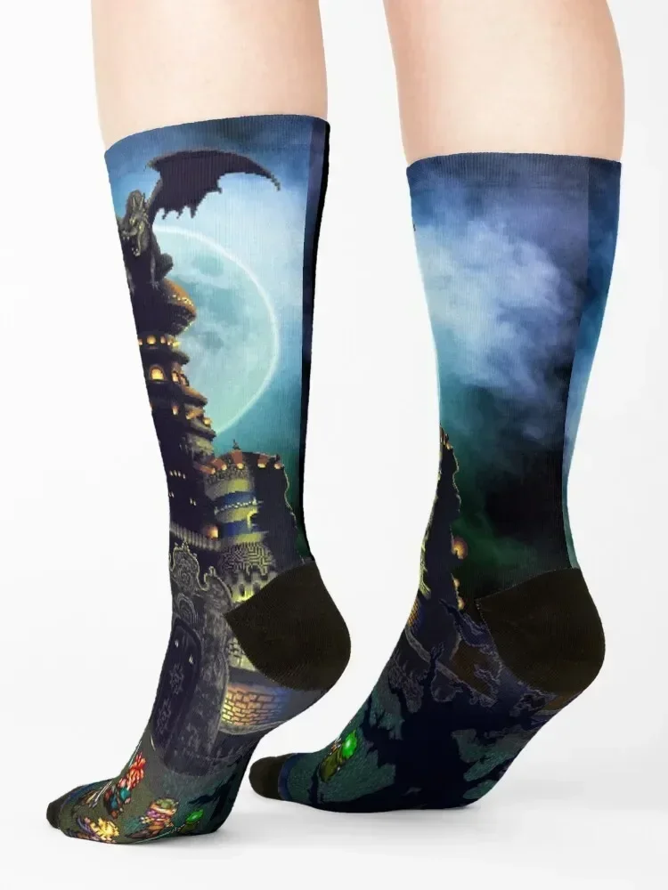 Wizard's Lair in 600 A.D. Socks sport Non-slip valentine gift ideas designer Socks Men's Women's