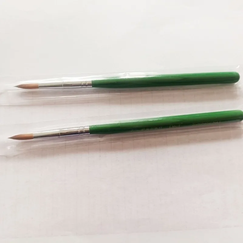 2Pcs Porcelain Pen, Technical Meticulous Pen, Porcelain Pens, Glaze Pen No. 6, No. 7 , Aesthetic Repair Tool s