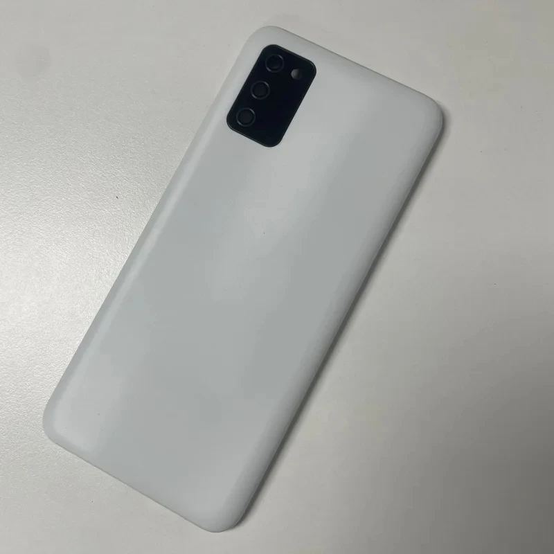 For Samsung Galaxy A03S A037F A037G Back Battery Cover Door Housing Replacement Parts With lenses
