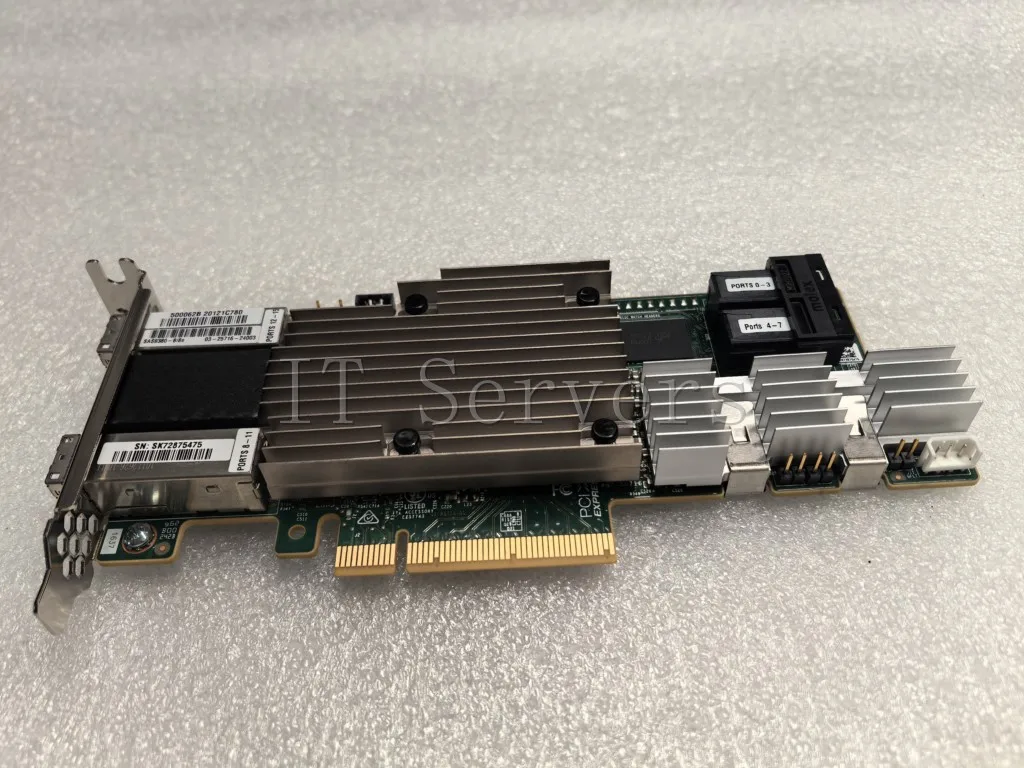Megaraid 9380-8i8e 16-Port PCIe 3.0 x8 12G SAS+SATA RAID Controller