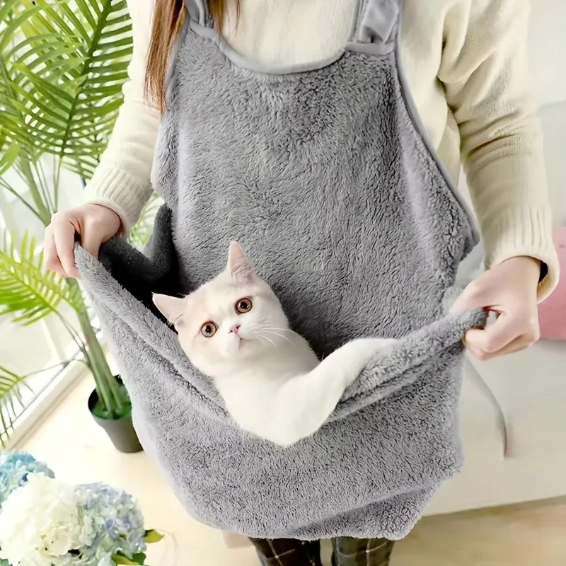 Soft Fleece Cat Harness & Leash Set - All-Season Comfort for Indoor & Outdoor Use, Adjustable Escape-Proof Design for Cats