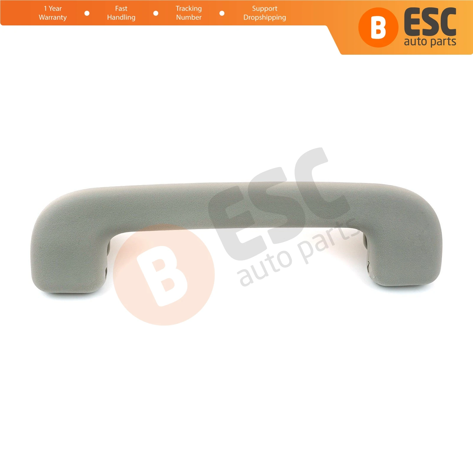 ESC Auto Parts EDP780 Interior Roof Grab Handle Light Gray 8200081864 for Renault Clio Symbol MK2  Solenza Ship From Turkey