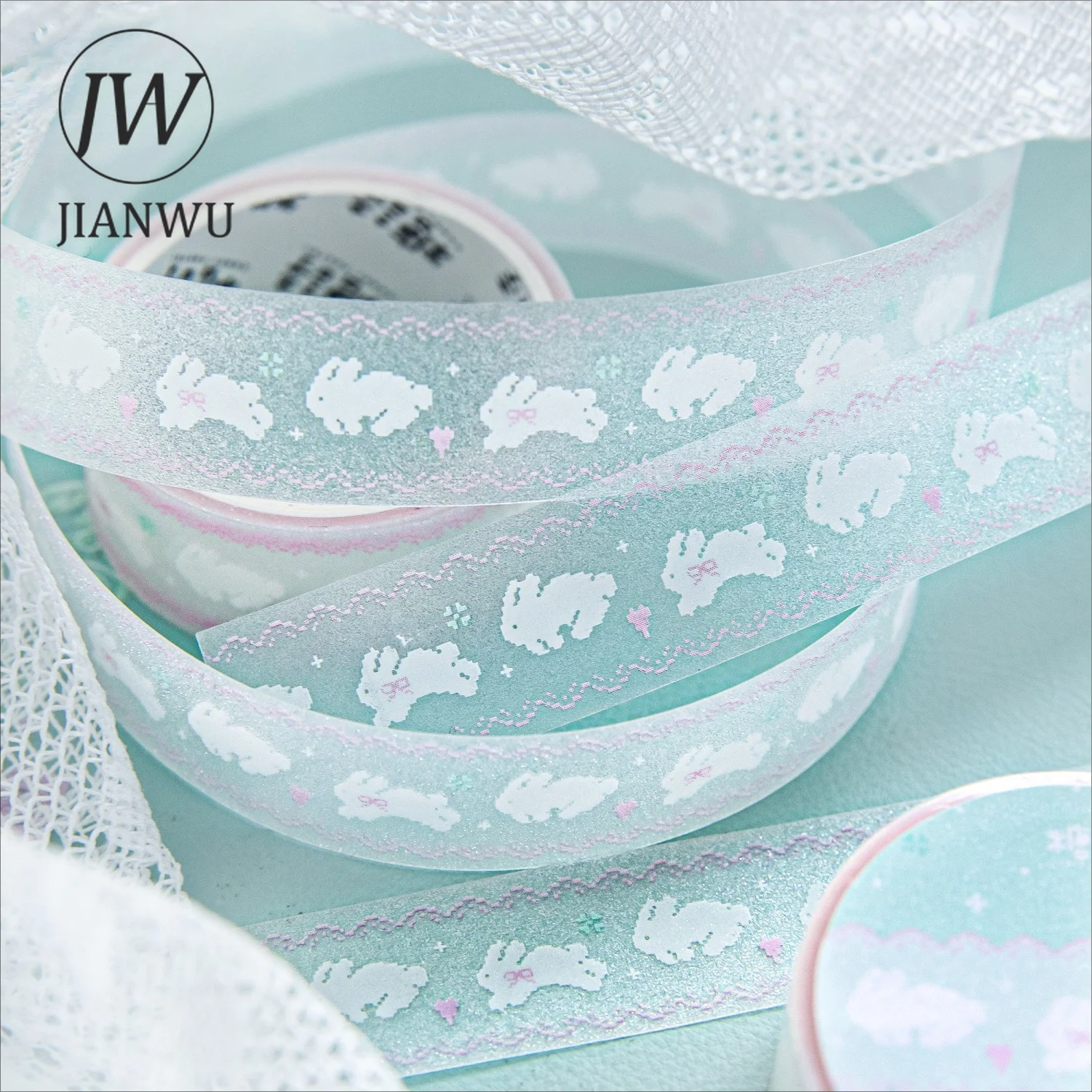 fita-adesiva-pet-jianwu-15mm-200cm-com-estampa-floral-vintage-para-scrapbooking-colagem-e-diario-criativo-diy
