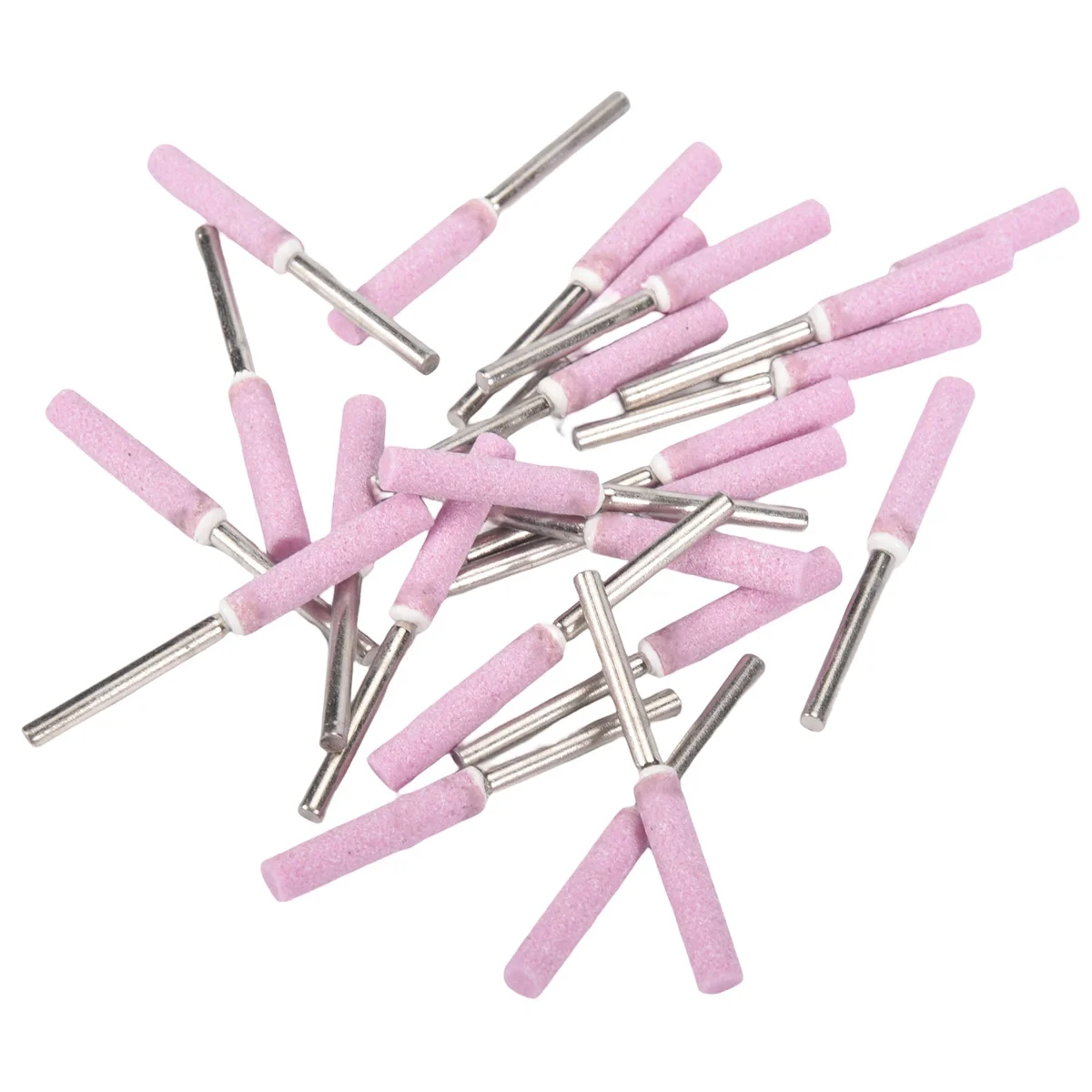 BVBV 24 حزمة بالمنشار مبراة طحن الحجارة تلميع أداة تجليخ لمبراة المنشار 3X4.8mm