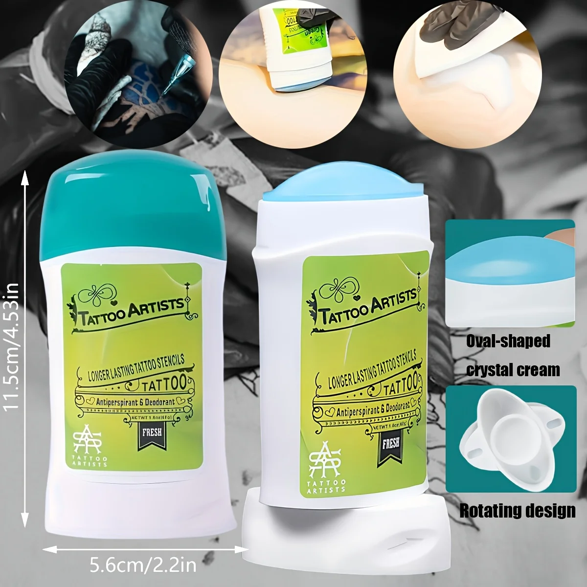 

Professional Tattoo Transfer Gel - Quick-Dry, Hypoallergenic Stencil Paste for Stain-Free Application