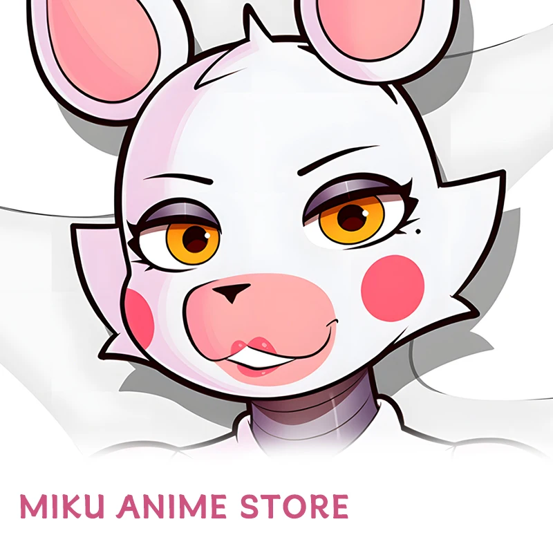 Furry Dakimakura Anime Five Nights At Freddys Mangle Fnaf Double sided Print Life Size Body Pillow Case Cover Pillowcase