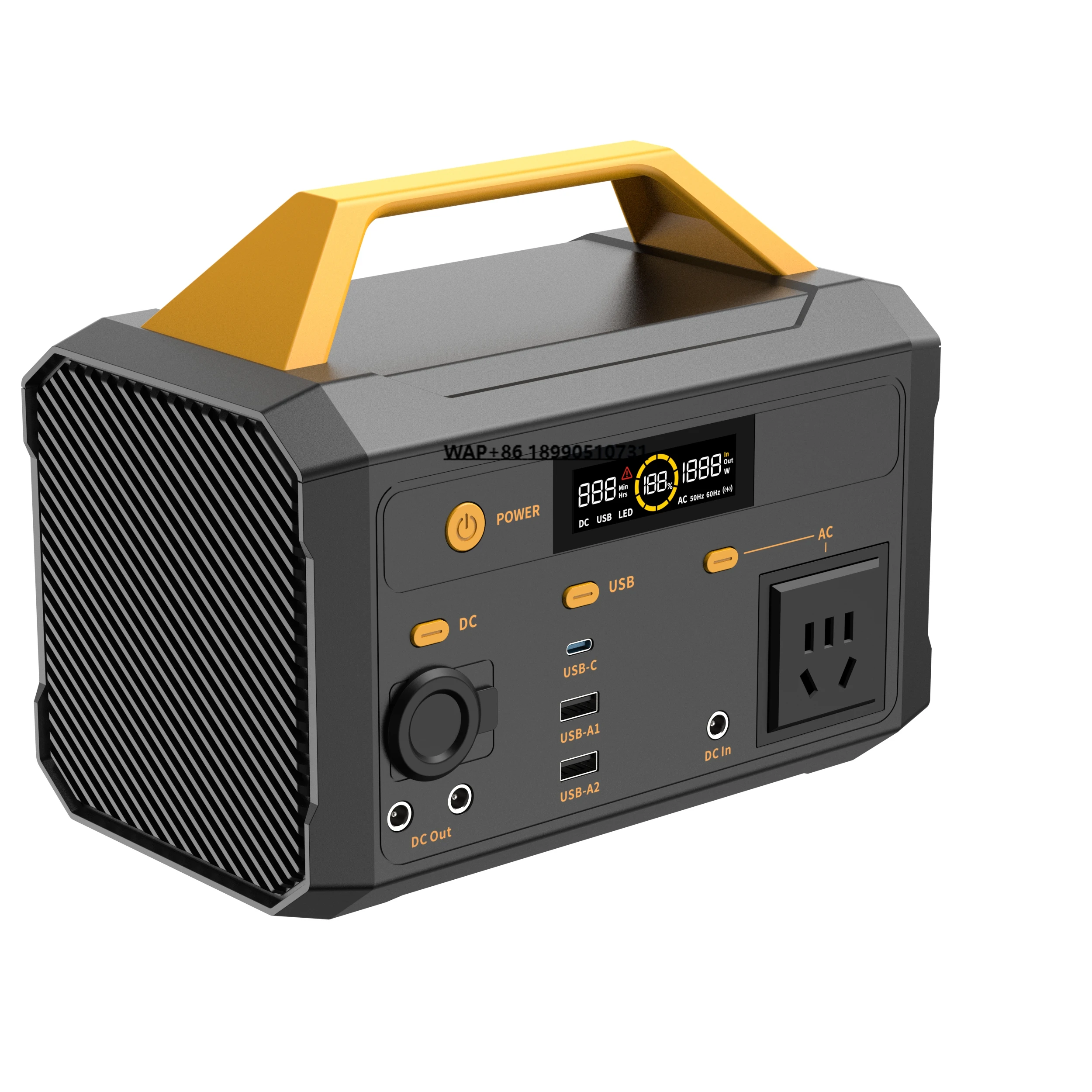 High Quality Portable Solar Battery 600W 1000W 1200W for Home Camping and Emergency Useower Generator for Outdoor Camping