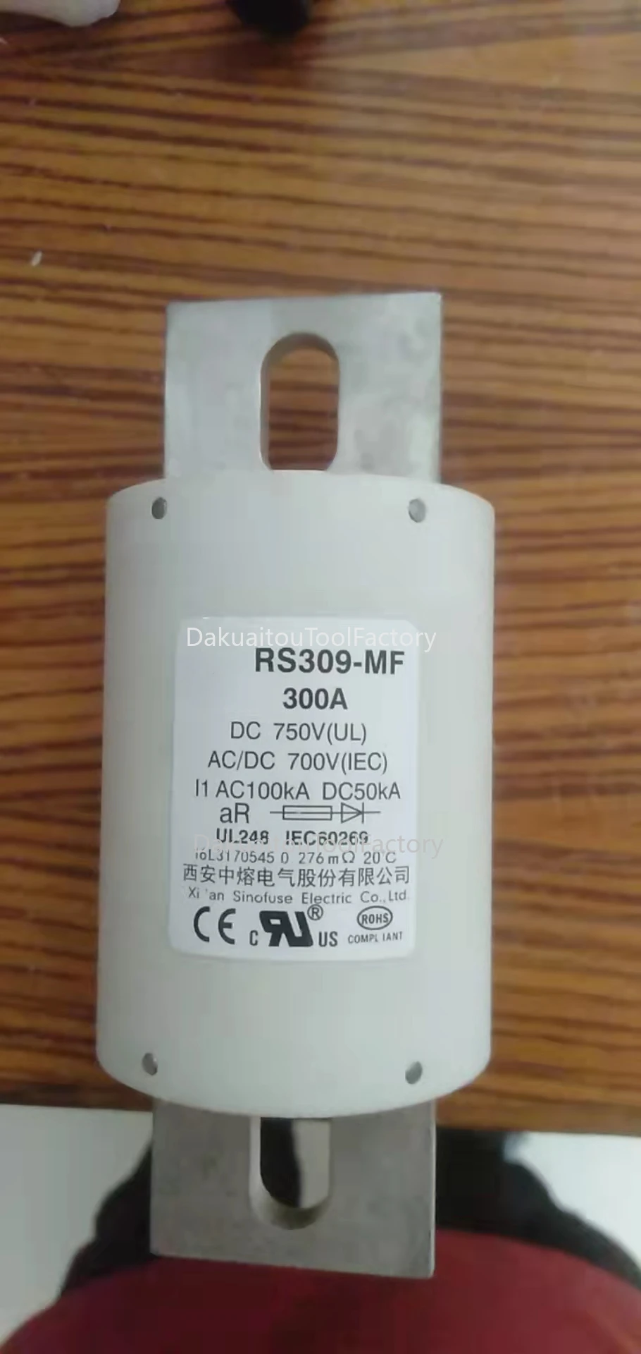 Car fuse RS309-MF 200A300A400A500A charging station