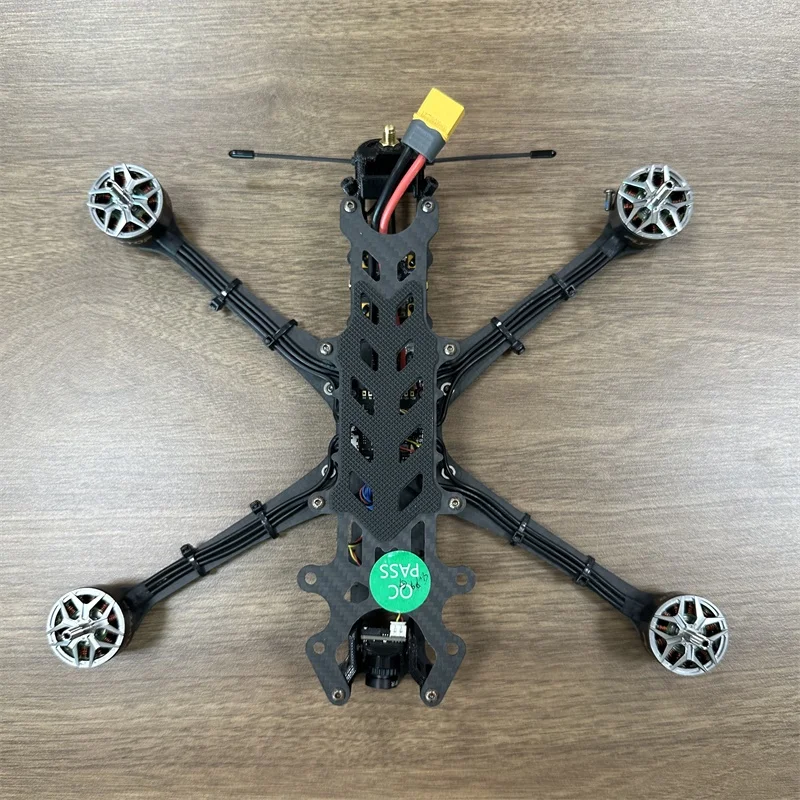 New Design 4 Axis 7 Inch Carbon Fiber Frame With Large Capacity Payload Fpv Drone