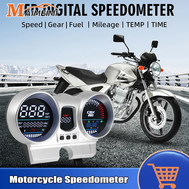 Motorcycle Speedome…