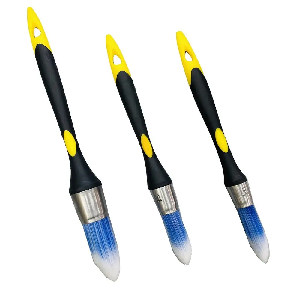 Professional Lightweight Trimming Paint Brush Painting Tool Plastic Handle Small Paint Brush Narrow Area DIY Paint Edger Brush