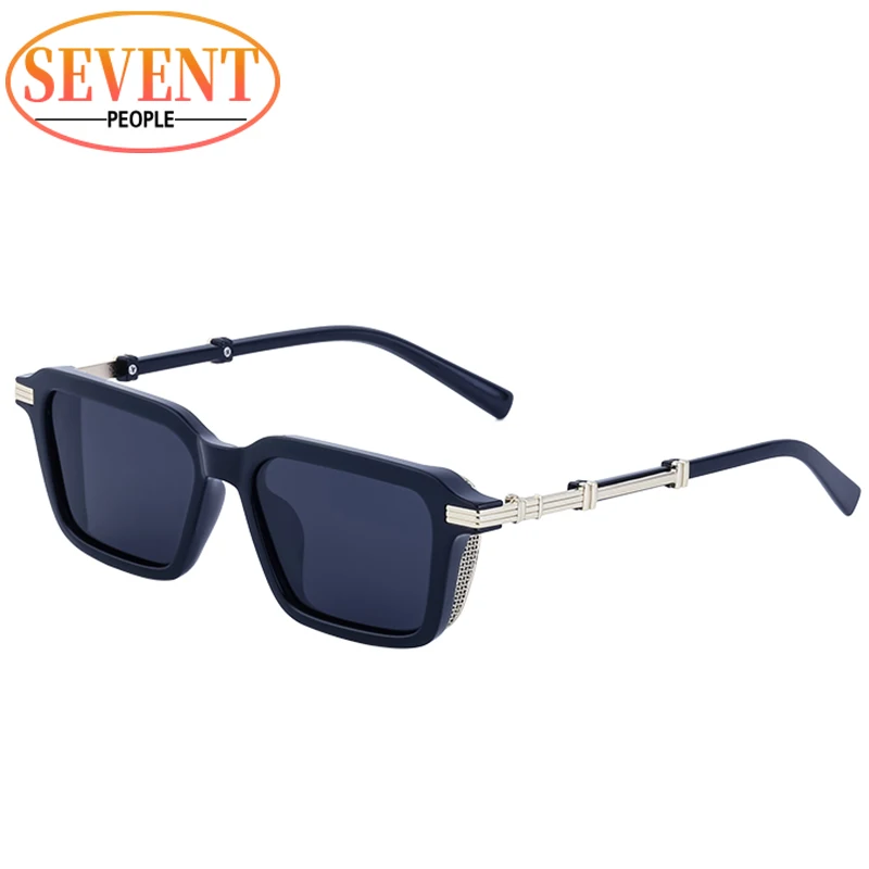 Polarized Square Men Sunglasses 2026 Luxury Brand Designer Trendy Vintage Rectangle Sun Glasses For Male Classic Eyewear