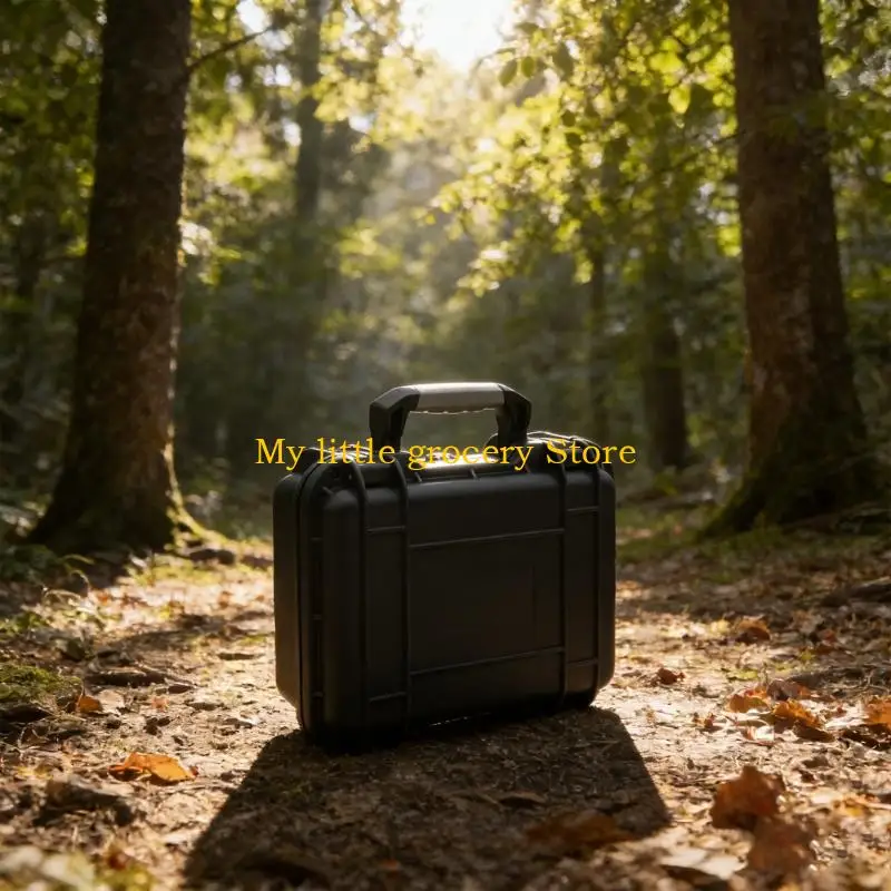 D5BD ABS Construction Waterproof and Dustproof Engineering Tool Box with Convenient Handle and Internal Dividers for Equipment