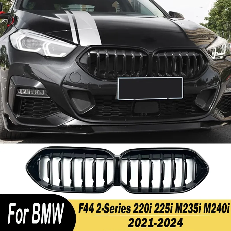 

Передняя решетка радиатора для BMW F44 2-Series 220i 225i M235i M240i 4 двери 2021-2024, гоночный гриль