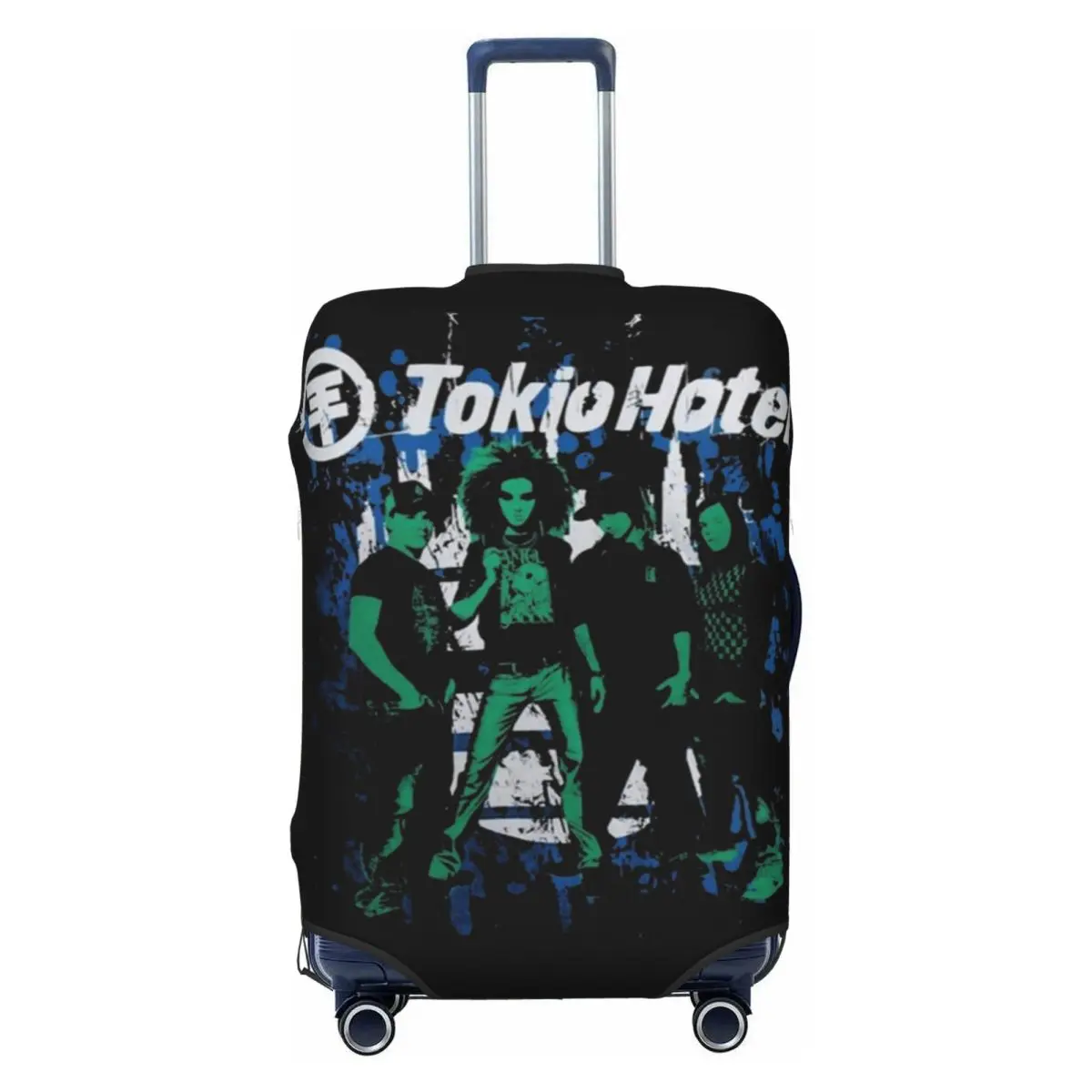 

Изготовленный на заказ чехол для багажа Tokio Hotel Rock, милые чехлы для дорожных чемоданов в немецком стиле рок-группы для 18-32 дюймов