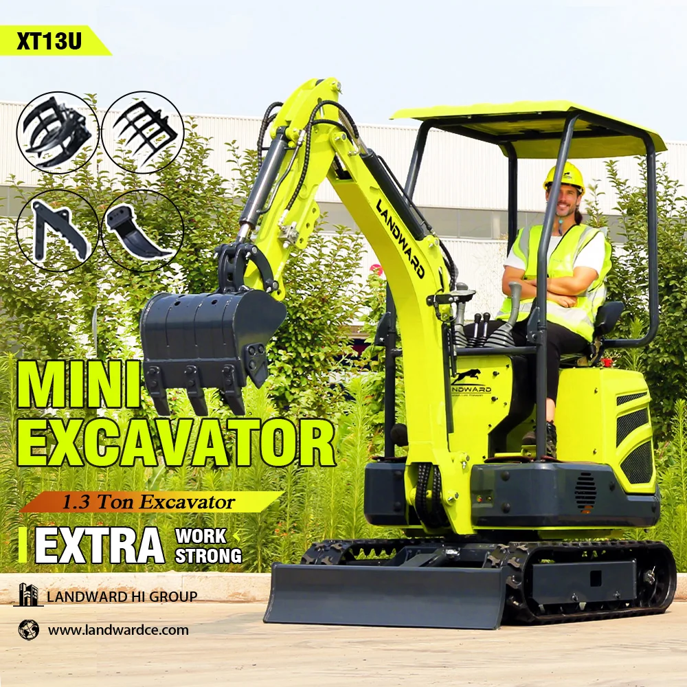 

Factory Customized Kubota Agricultural Hydraulic Excavator 1.3 Ton High-Quality EPA Home Excavating Equipment 1800KG Mini Digger